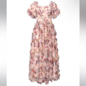 Ivy city co - never worn - florentina dress in Pink Floral